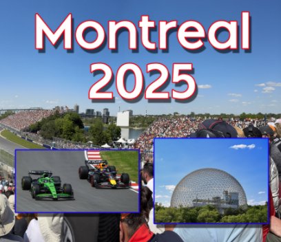 Montreal F-1 2025 book cover